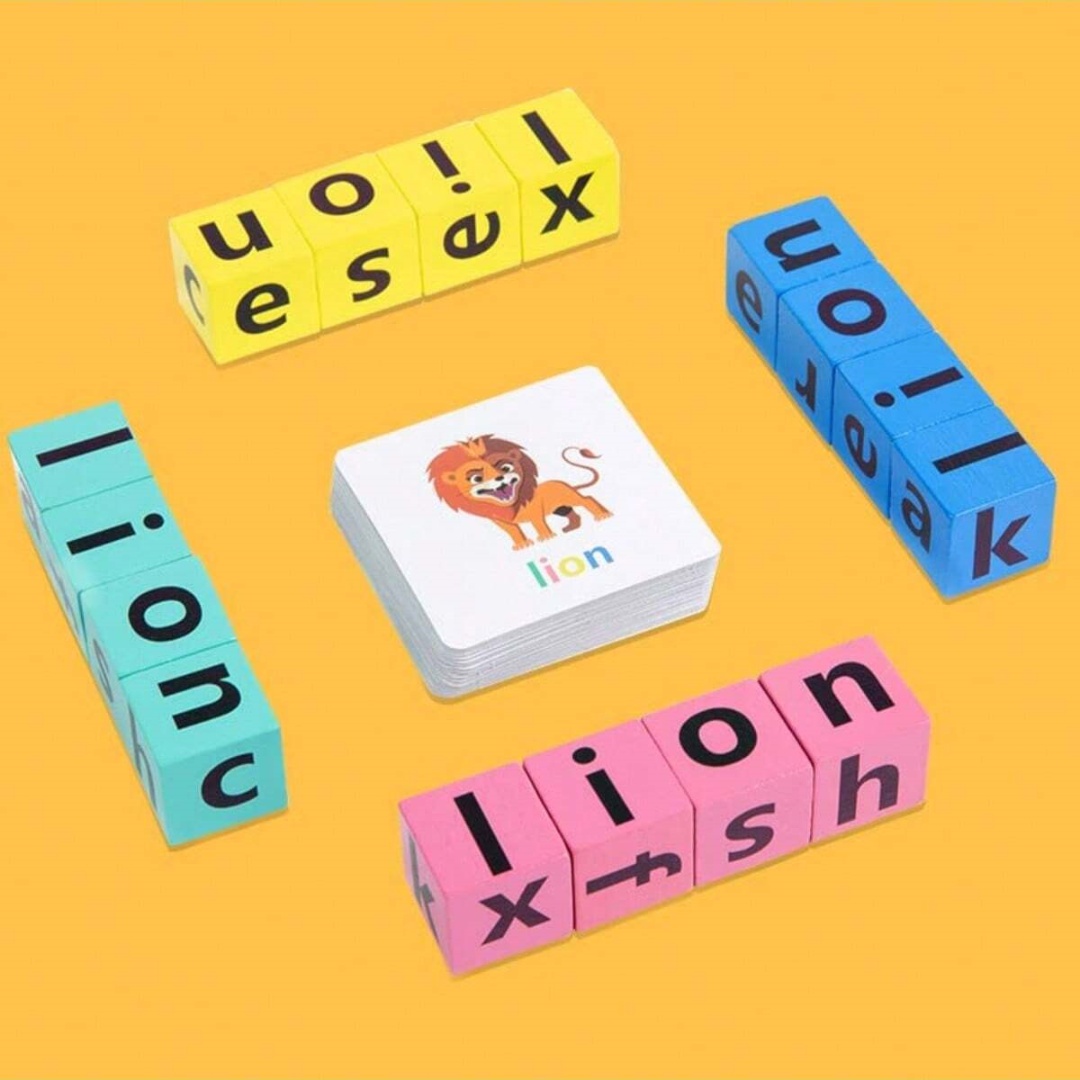 Board Game Word - Детская настольная игра для изучения алфавита,