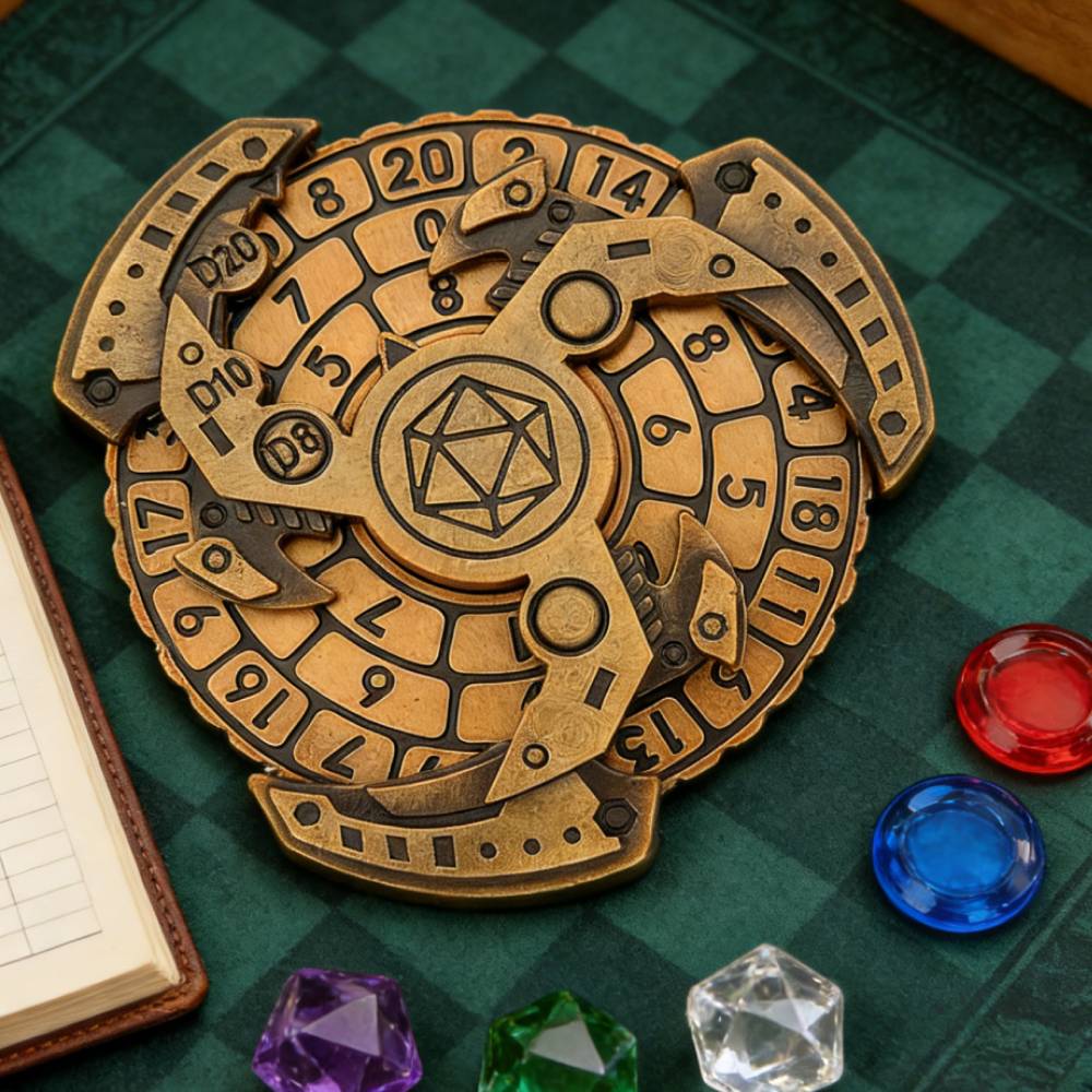 Board Game Dungeons And Dragons - Набор гироскопических кубиков для D&D, 7