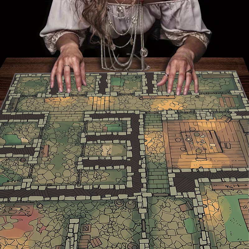 Board Game Qwirkle - Скатерть для настольной игры «Подземелье и