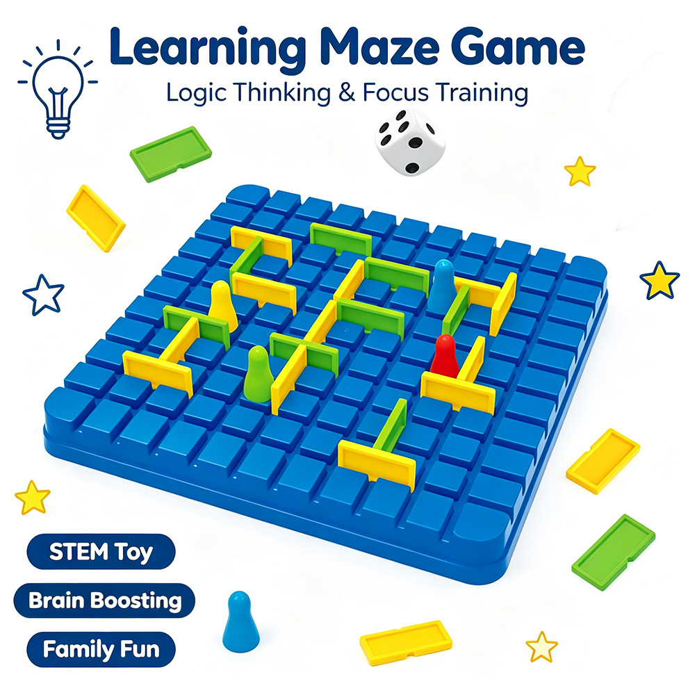 Board Game Qwirkle - Настольная стратегическая игра «Лабиринт с препятствиями»,